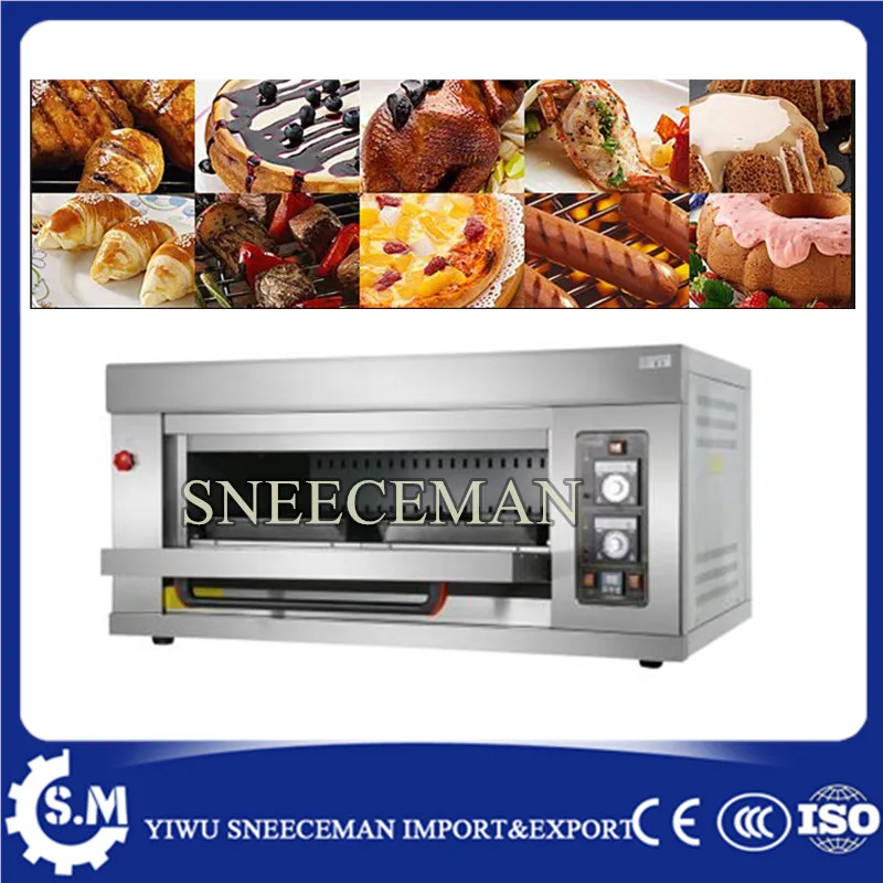 Commercial Electric Gas Industrial Automatic Bakery Equipment Bread Baking Oven Machine For SALE