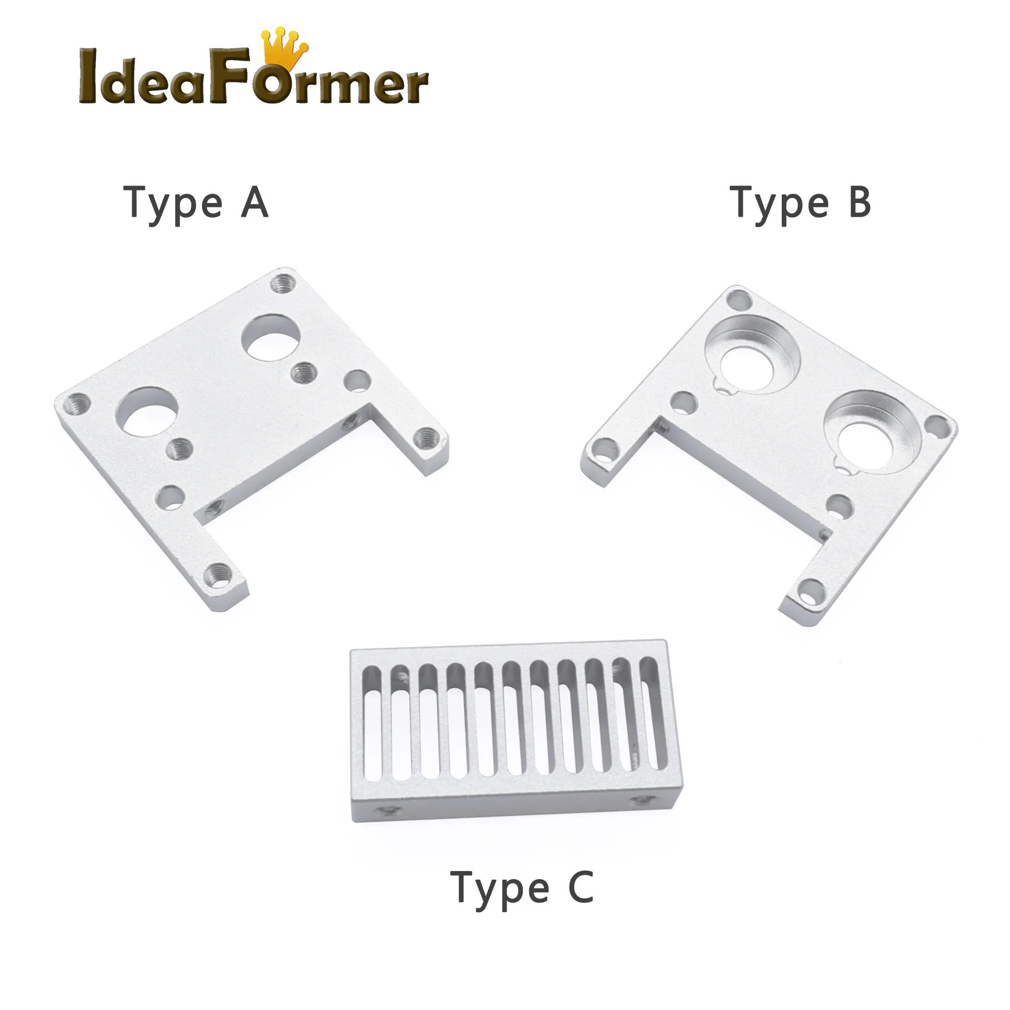 3D printer parts UM2 Ultimaker2 Extruder hotend sets heat sink aluminum alloy block part