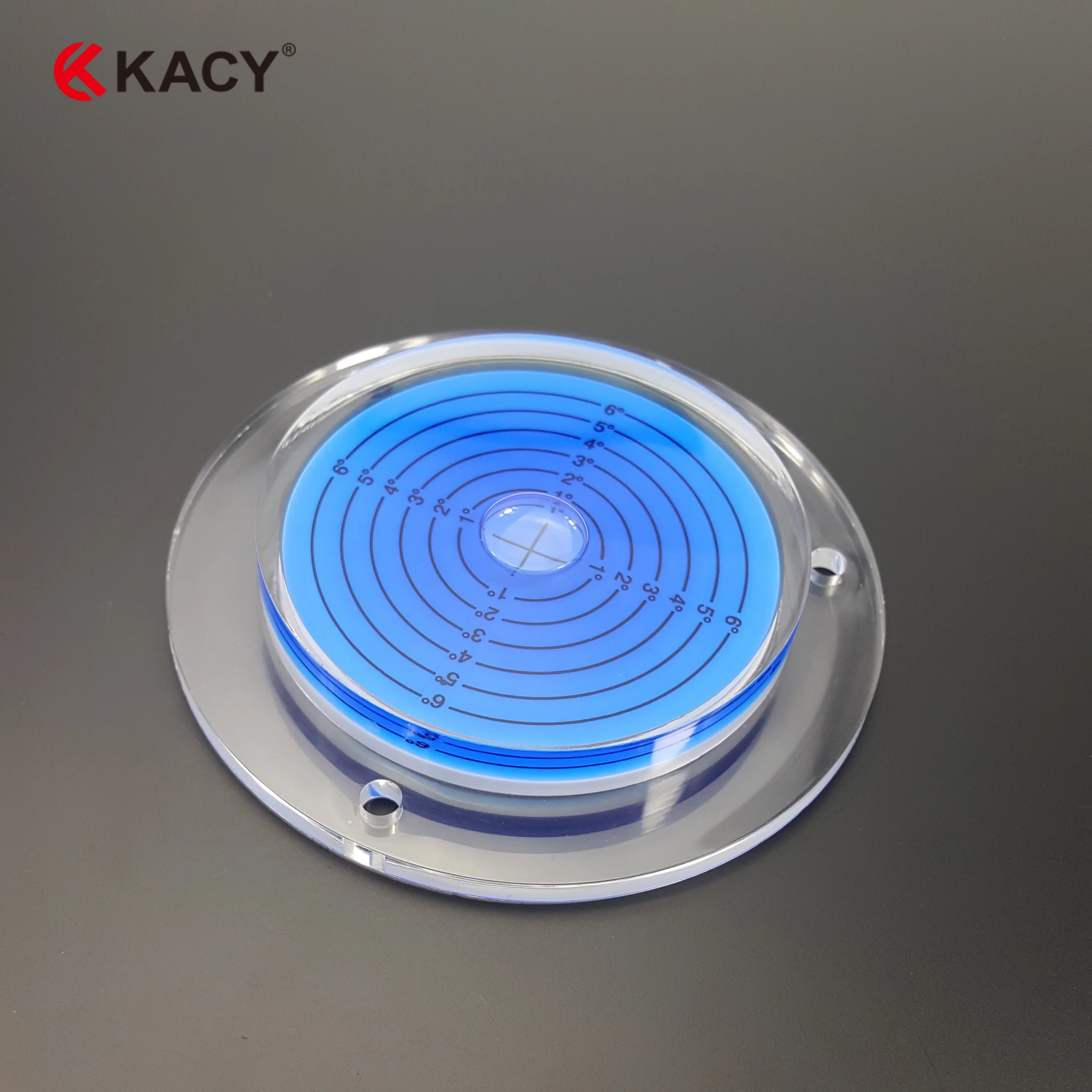 KACY 1PC 100mm  Heavy Duty/High Accuracy Bulls-eye Level Bubble Spirit Level Rv  With Mounting Holes