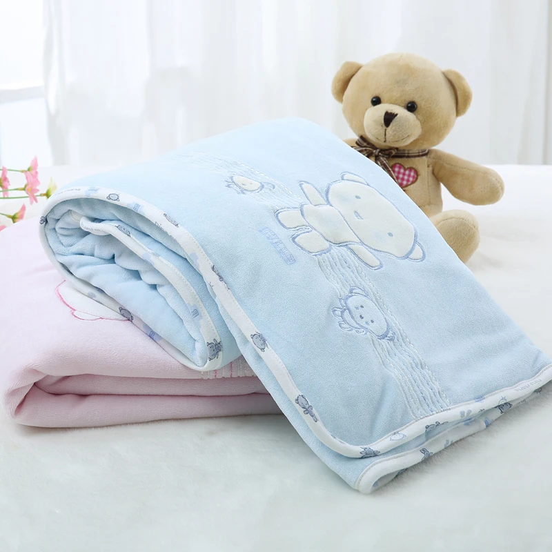 Baby clothes blanket newborn thick warm baby sleeping blanket 0-24 months baby infant quilt winter cotton velour baby clothes