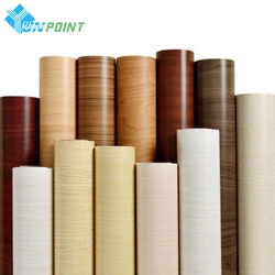 Old Furniture Renovation Wall Stickers Wood Grain PVC Self Adhesive Waterproof Wallpapers Desktop Wardrobe Door Decorative Film