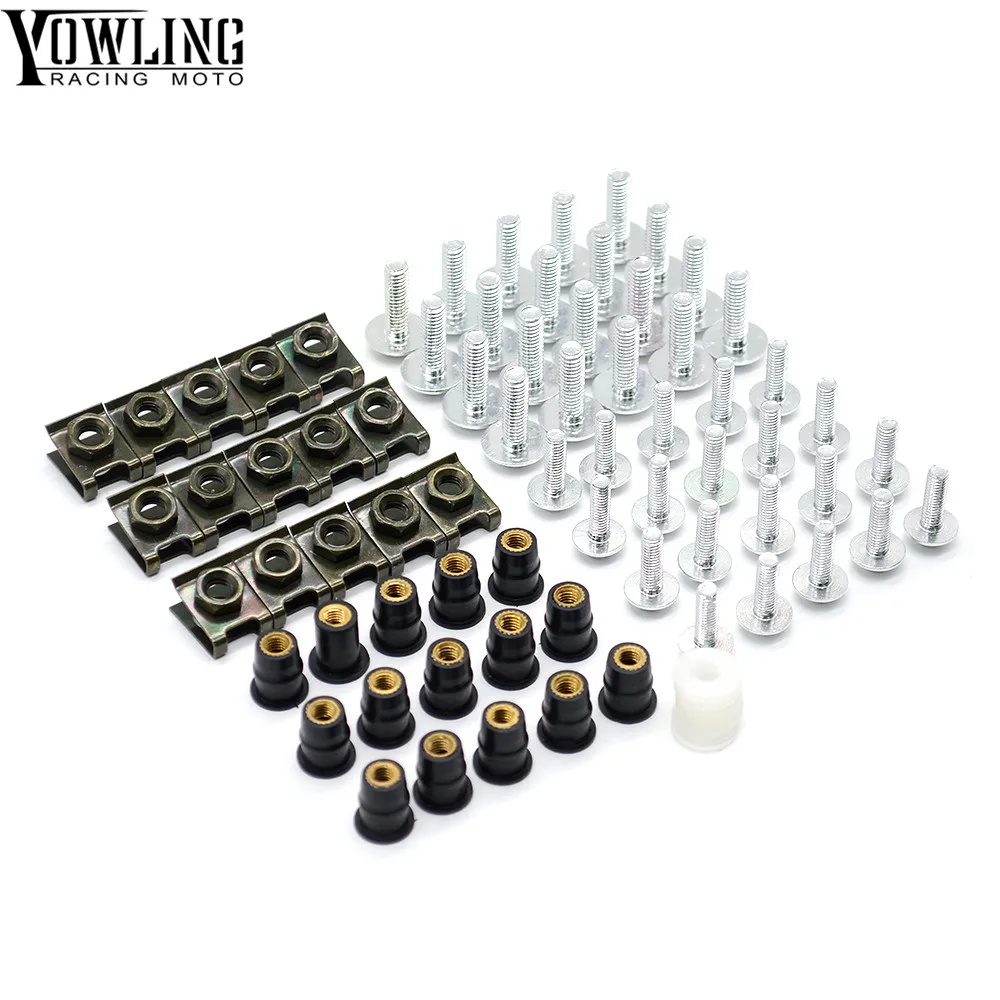 

Motorcycle Windshield Bolt Screws Nut Fastener Fairing For BMW 1200 GS R1200 GS R1200GS ADV Adventure R1200GS 2013-2016 2017