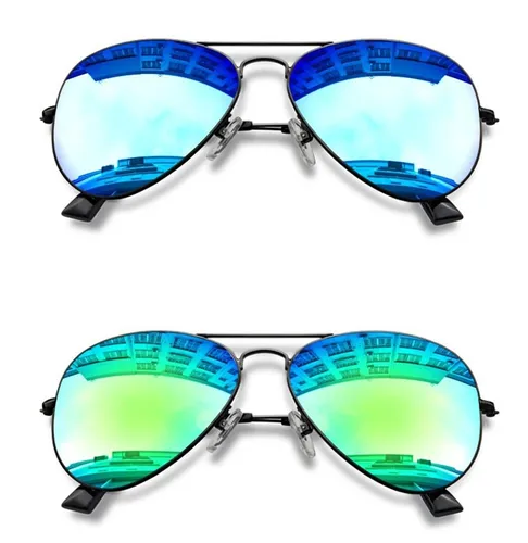 Imagen 2 del producto BCLEAR 1,49 gafas de sol reflectantes con espejo UV400 polarizadas coloridas a la moda, lentes graduadas para conducir, gafas de sol para miopía