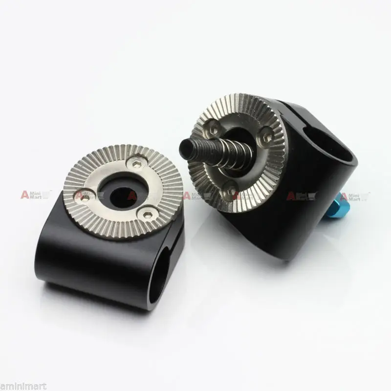 15mm Rod Clamp DSLR Rig 360 Degree Swivel Extension Arm Rail Block fr 15mm Rod System Follow Focus Movie Camera Matte Box EVF