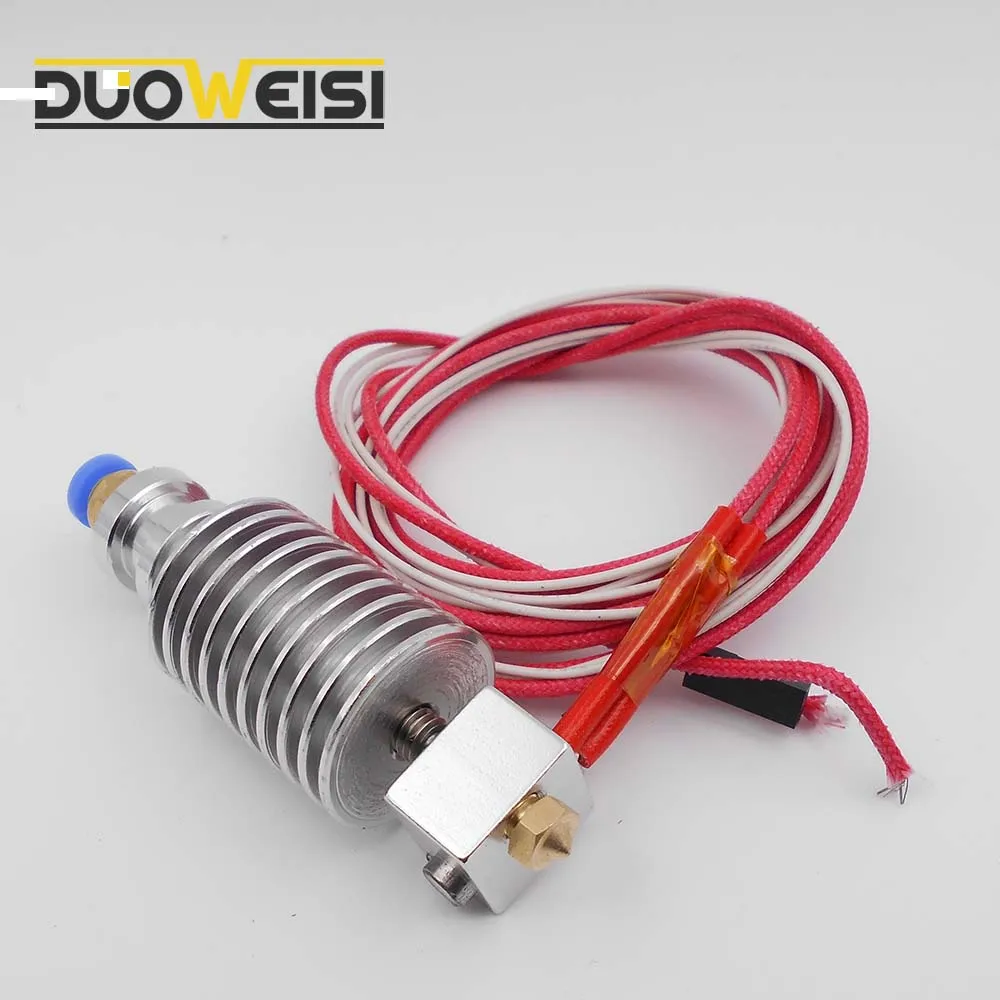 3D Printers E3D-V5 long range 1.75mm Nozzle 0.2/0.3/0.4/0.5/0.6/0.8mm J-head extrusion head E3D V5 extruder nozzle 12V40W