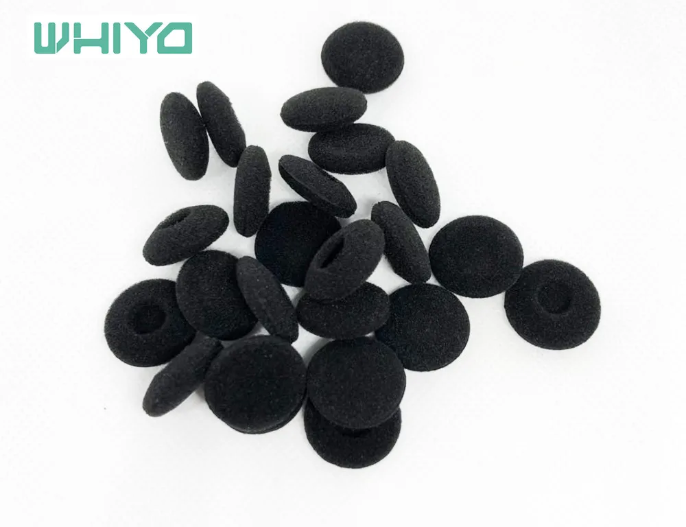 Whiyo 10 Pair of Sleeve Cover Replacement Earbud Tips Soft Sponge Foam Cover Ear pads for Sennheiser MX375 MX365 Headphones