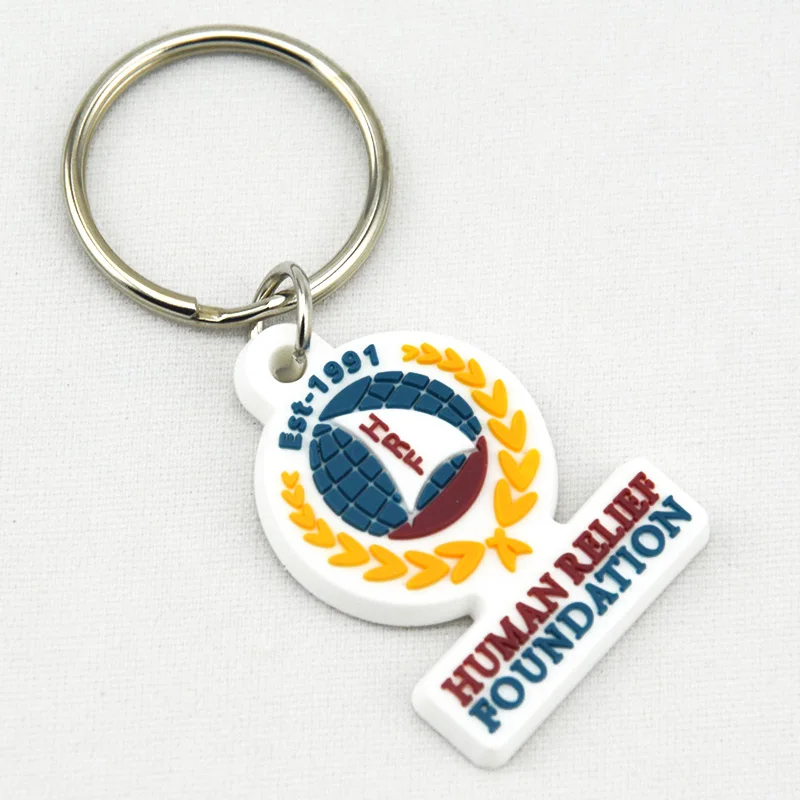 3D Weicher PVC-Schlüsselanhänger mit Karabiner für Werbegeschenke – Detail 5