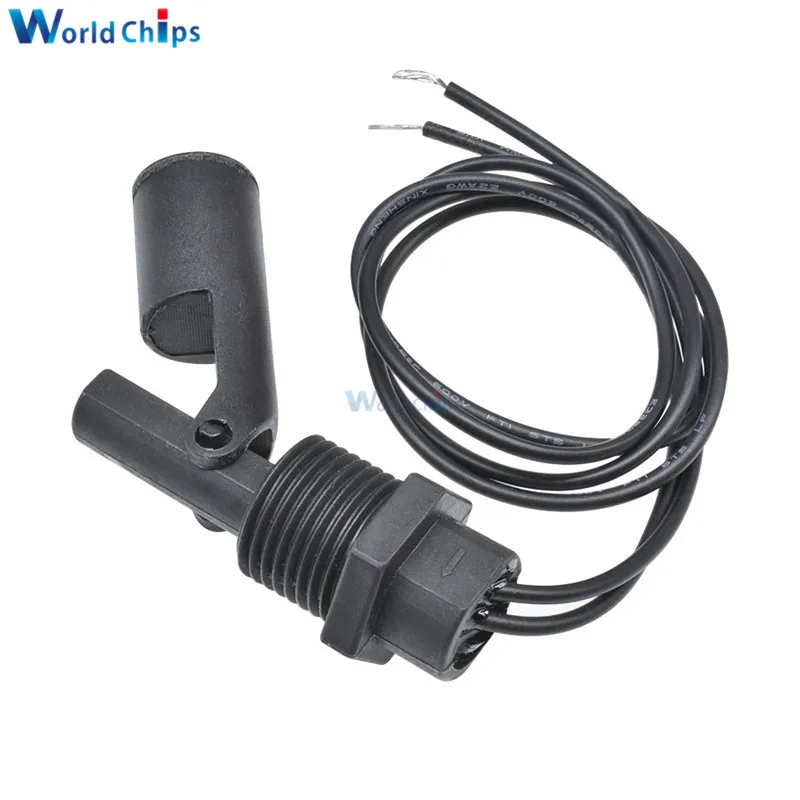 220v PCFS7 PP Right Angle Float switch Side Mount Horizontal Water level Sensor liquid Float switch For Tank Pool