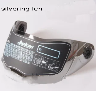 JIEKAI JK105 OPEN FACE HELMET VISOR Motorbike helmets lens Eyeglass have silver ,Transparent, black gray  colors FREE SIZE