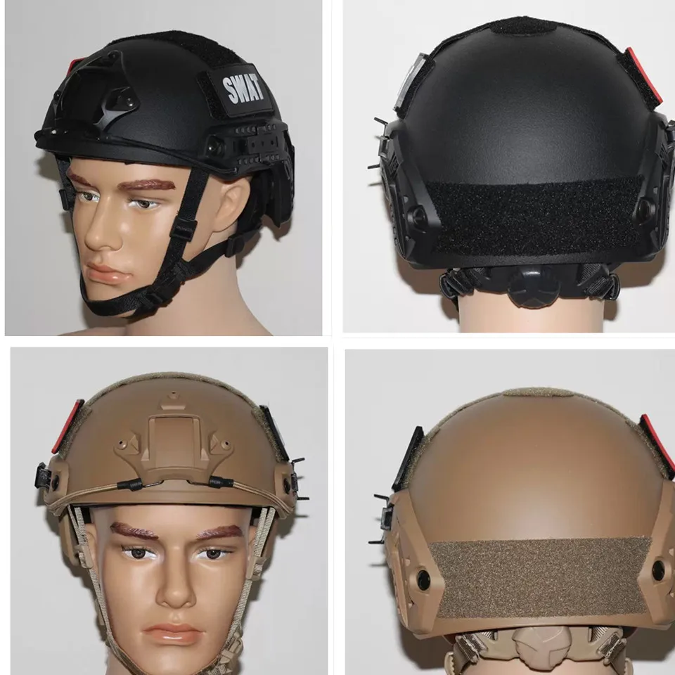 

MH Fast Airsoft Tactical Helmet, Perfect Helmet for Outdoor War Game Activities