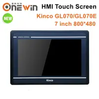 Kinco GL070 GL070E HMI pantalla táctil 7 pulgadas 800*480 Ethernet 1 USB Host nueva interfaz de máquina humana actualización MT4434TE MT4434T