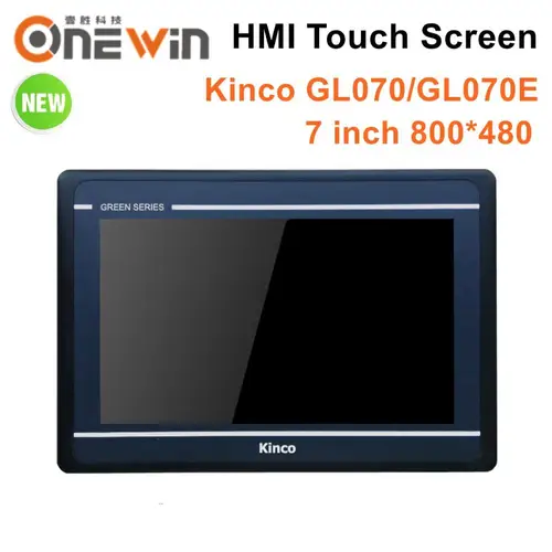 Kinco GL070 GL070E HMI pantalla táctil 7 pulgadas 800*480 Ethernet 1 USB Host nueva interfaz de máquina humana actualización MT4434TE MT4434T