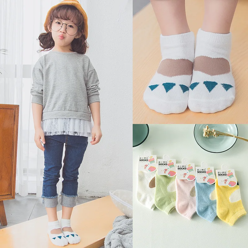 

3 pairs / lot 2016 new spring summer childrensocks