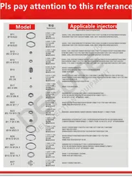 B11 B12 B13 B14 B16 B21 Injector adjustment Shim Washers B22 B23 B24 B25 B26 B27 B31 B42 adjusting Shims Gasket washer