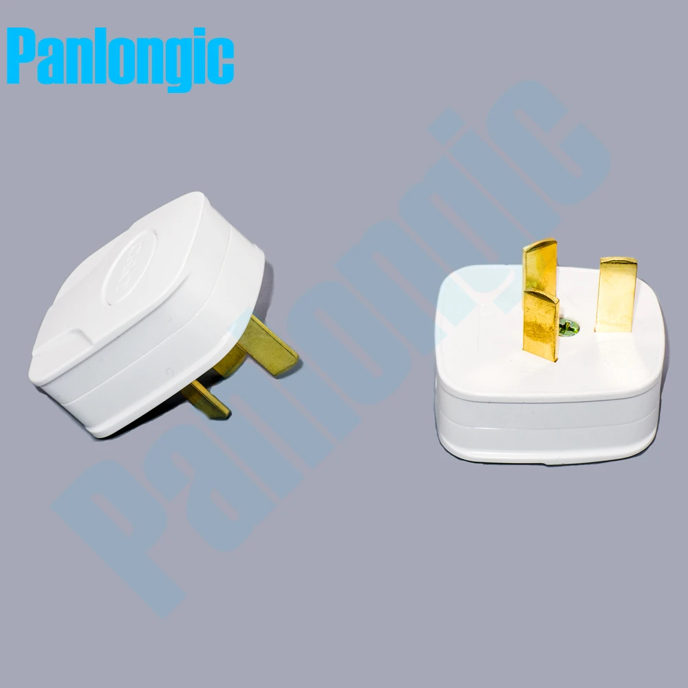 2PCS Three-pole Plug Home Plug 16A 250V 3-pole Plug Wiring Plug Switch Socket Electrical AC Power Adaptor Socket