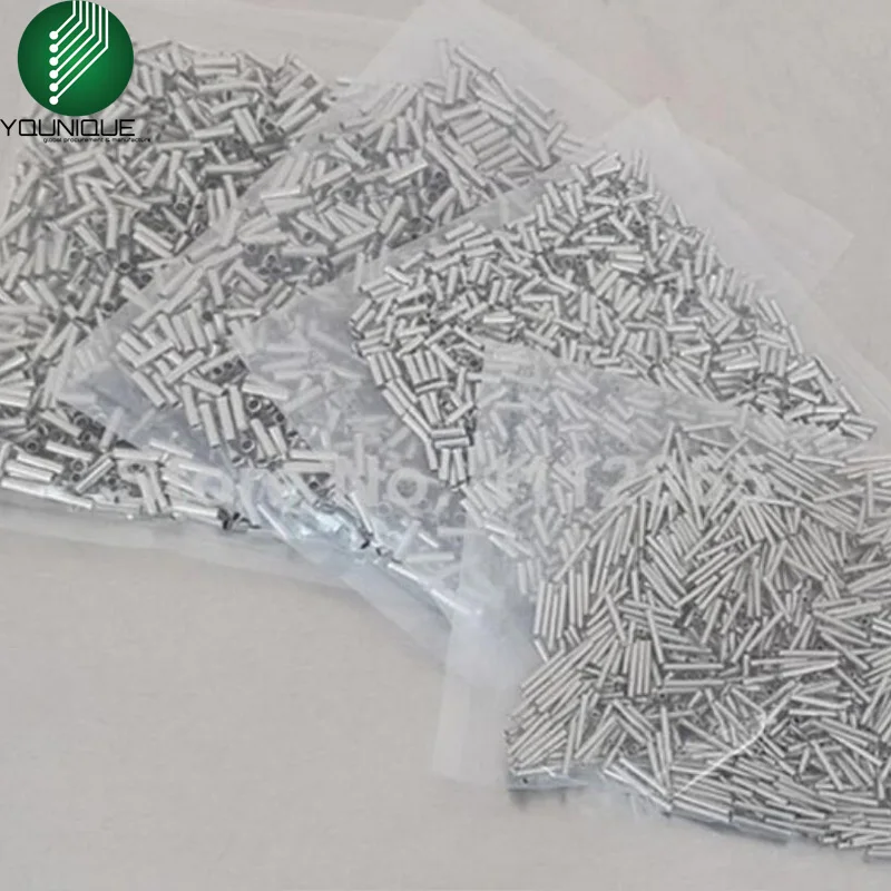 

1000PCS Non-Insulated Cord End Terminal Pipe Type Bare Terminal Tubular Wire Ferrules bootlace #22 #20 #18 #16 #14 #12 AWG