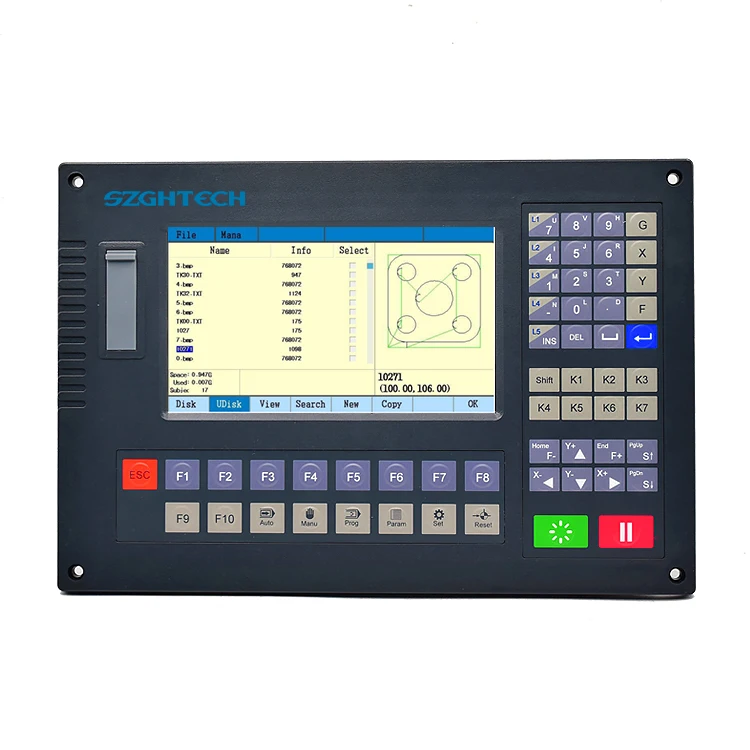 lower price GH 2 axie plasma cnc controller / cnc flame cutter controller / metal plasma cutting controller