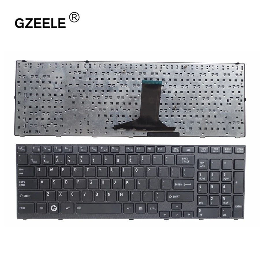 US layout English keyboard For TOSHIBA Satellite  A660 A600 A600D A665  A665D BLACK PK130CX2B00 Teclado laptop keyboard US Black