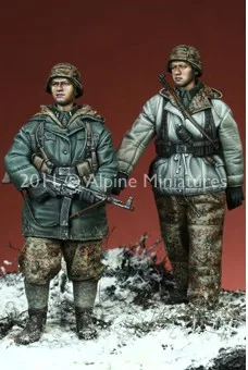 1/35 model kit resin kit Grenadier Late War Set (2 Figures) 282