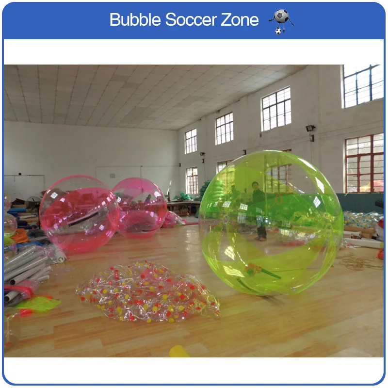 จัดส่งฟรี 2.0m ยักษ์ Zorb Ball พองน้ําลูกเดิน Inflatable มนุษย์หนูแฮมสเตอร์ Ball Air น้ําเดิน Ball