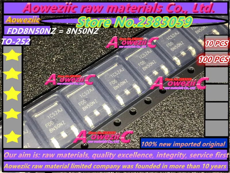 Aoweziic 100% New Imported Original MDD14N25 14N25  SMK630D SMK630  FDD8N50NZ 8N50NZ  AOD5N50  D5N50  TO-252 LCD plasma tube