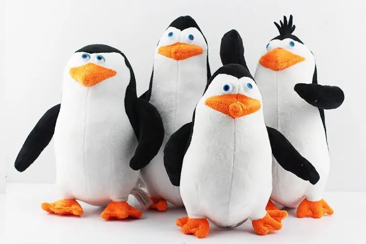 Hot Anime Cartoon The Penguins Toys 20-30cm Doll For Children Gifts image 2