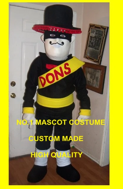 

Super Hero Don Mascot Costume Adult Hot Sale Classical Cartoon Anime Cosply Character Don Theme Mascotte Fancy Dress Kits 1715