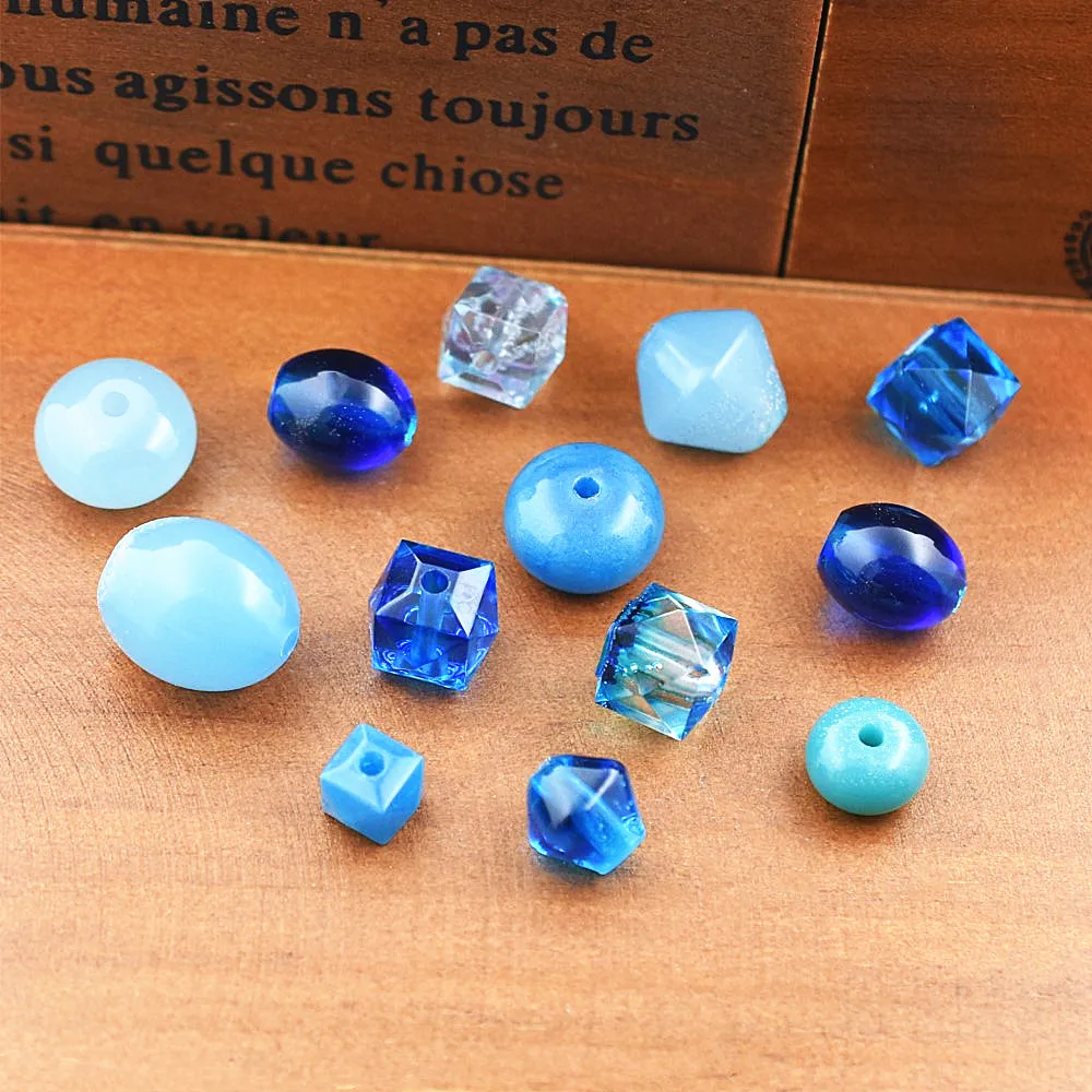 Silicone Mold 9mm 12mm 16mm Cube Oval  beads with hole 6 compartment epoxy Resin Silicone Mould handmade Craft Jewelry Making