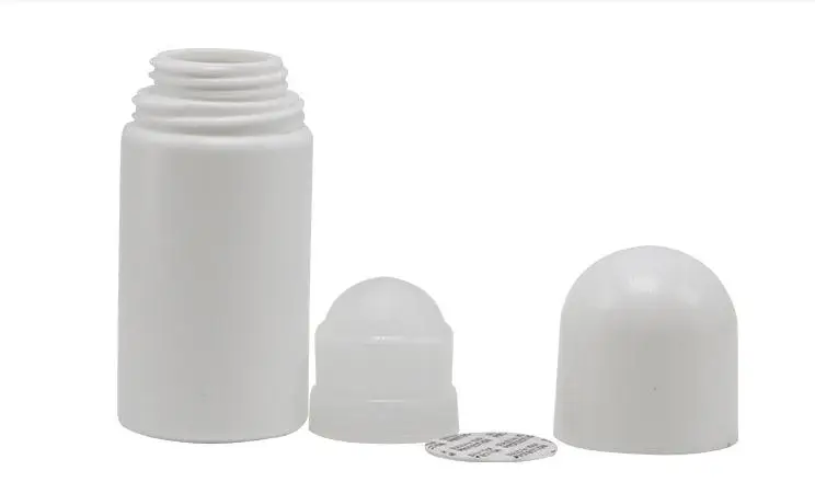 Free shipping - 500pcs/lot New Arrival 50ml Plastic Roll On Bottle, 50cc deodorant roll on container.50ML Roll On Bottle SN1230