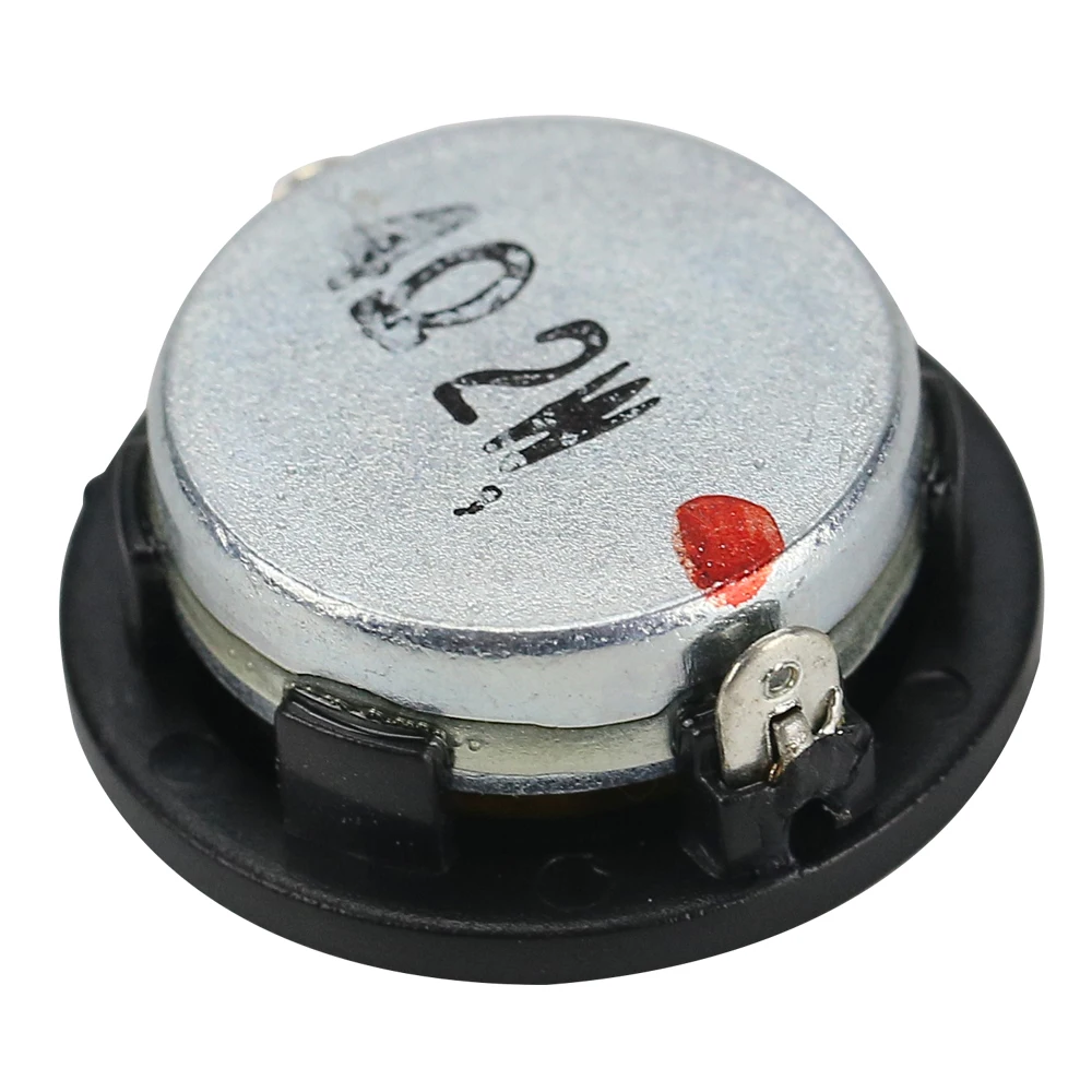 GHXAMP 1 INCH 2W Mini 28mm Speaker PU side Full Range Sound Midrange bass MP3 Speaker Round 4Ohm 2PCS
