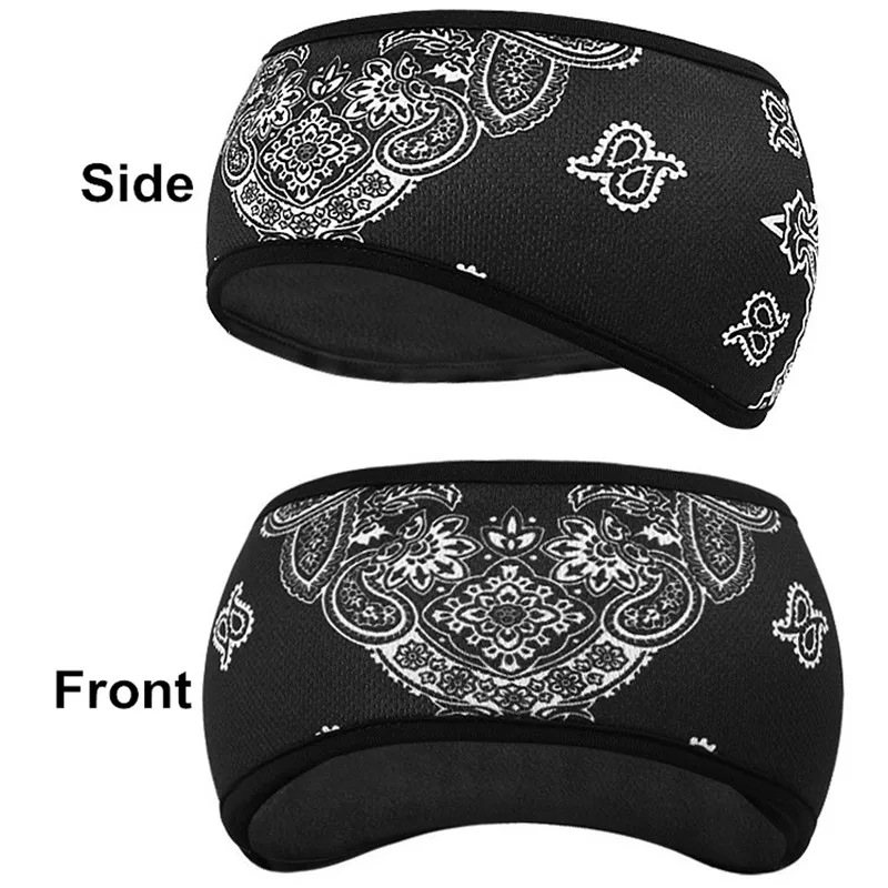 New Style Winter Ear Warmer Headband Unisex Fashion Trend Fleece Hairband Earband Stretchy Headbands Earmuffs Hair Band Cap Men