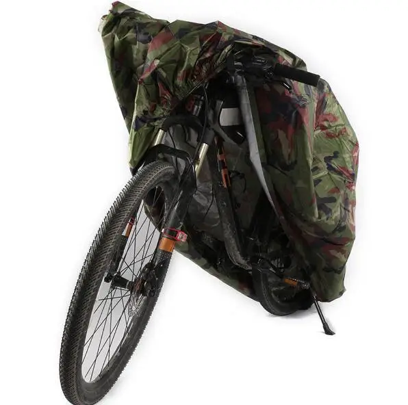 M Camouflage Waterproof Universal Bicycle Road Bike Cover Outdoor Rain Protector