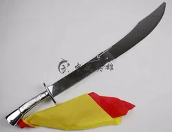 Cuchillo plegable de plástico de buena calidad, espada de Tai Chi, equipo de entrenamiento de Kung Fu Shaolin, artes marciales, bolsa gratis, venta al por mayor, venta al por menor