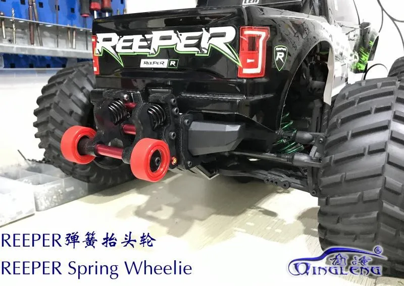 

QL Spring Wheelie Bar with 2 Wheel for CEN Reeper