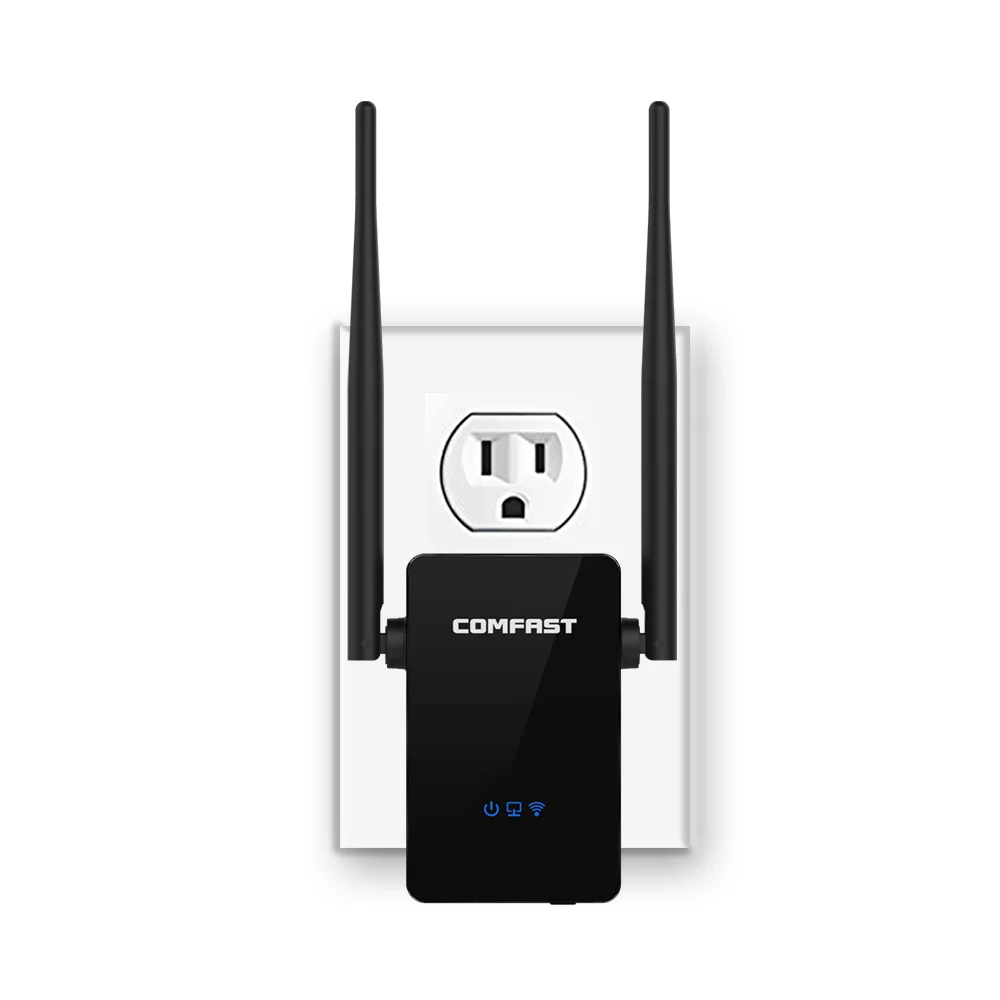 COMFAST Home Use 300Mbps WIFI Signal Extender Wireless Mini Router Repeater Access Point 2.4GHz Wi-fi Amplifier CF-WR302S Rotead