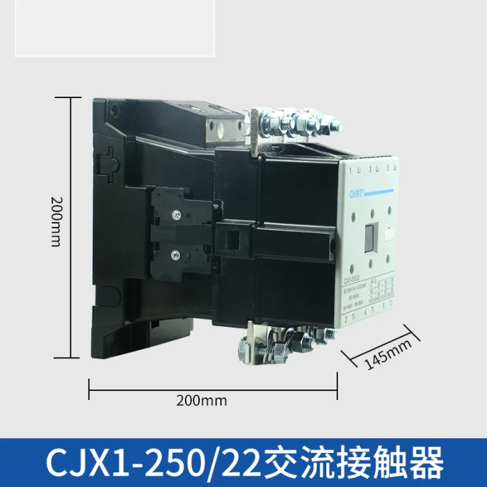 Original CHINT AC Contactor  CJX1-250/22 220V 380V 110V