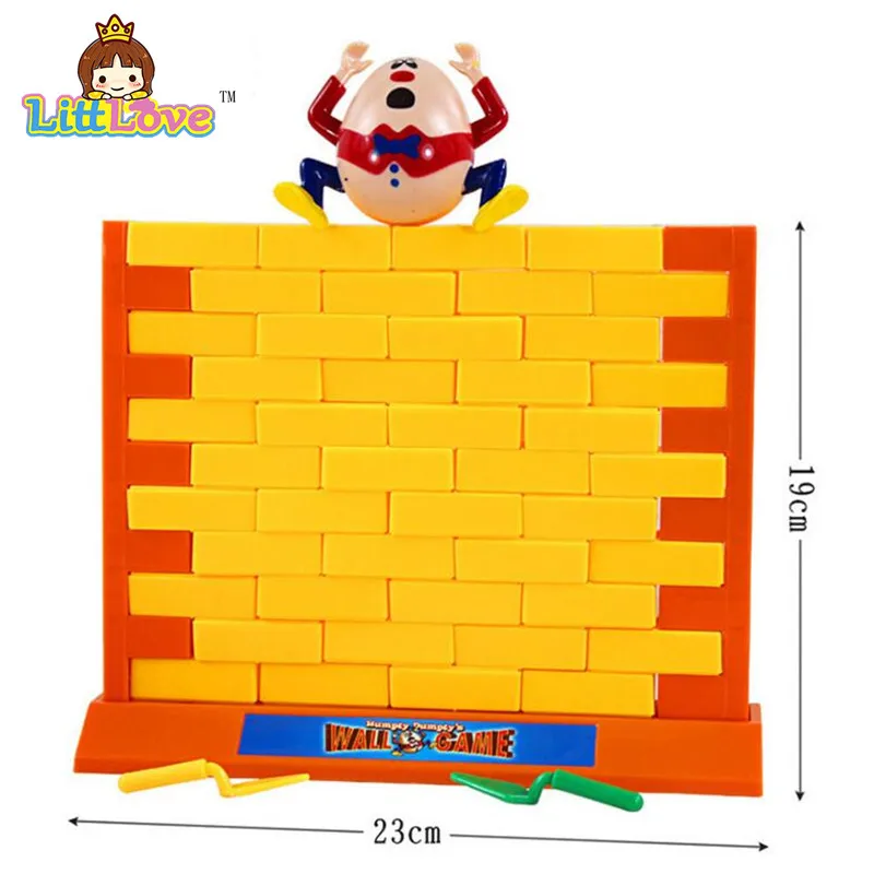 Funny Gadgets Push Wall Board Game Demolish Creative Wall Humpty Dumpty Game Parent-Child Interactive Toy