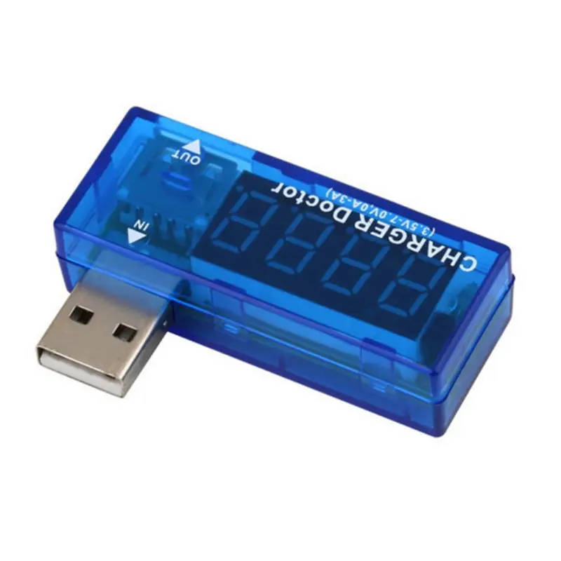 Digital Display Hot Mini USB Power Current Voltage Meter Tester Portable Mini Current and Voltage Detector Charger Doctor