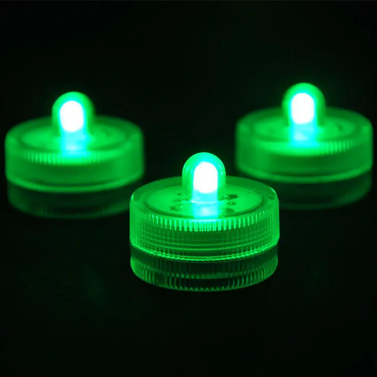 

3000 pcs/lot Waterproof Underwater Battery Powered Submersible LED Tea Lights Candle for led party FREE SHIPPING