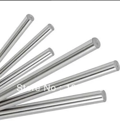 20pcs/lot 8x406mm dia 8mm L406mm linear shaft metric round rod 406mm Length bar for cnc router 3d printer parts axis