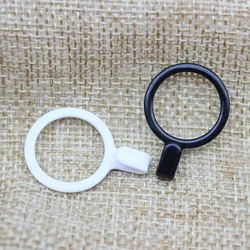 Bra material PP metal bra strap hooks Nylon Coated Lingerie Round shape 6mm/8mm/10mm/12mm/15mm/18mm