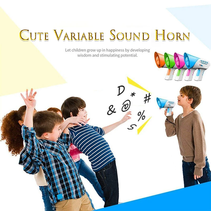 Novelty Toys Multi Voice Changer Creative Funny Voice-changing Toys With 7 Different Voice Modifiers For Kids Electronic Toy