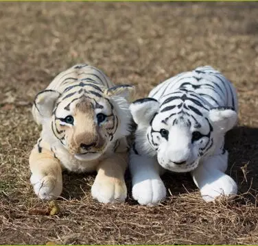 

one piece cute simulation tiger plush lying tiger doll birthday gift about 48cm 2787