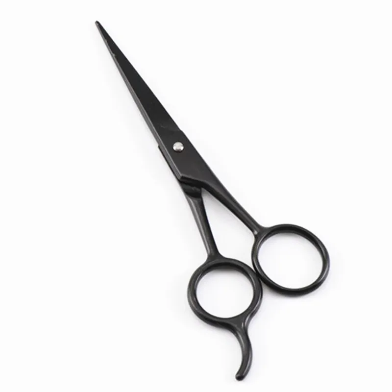 Professional 4 '' black small makeup cut hair scissors nose trimmer haircut shears eyebrow cutting barber Hairdresser scissors