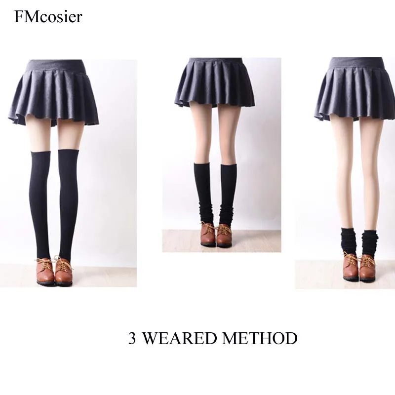 

Autumn Fashion for Woman 2024 Student Thigh High Ladies Long Over Knee Socks Cotton Stocking School Dress Solid White Black