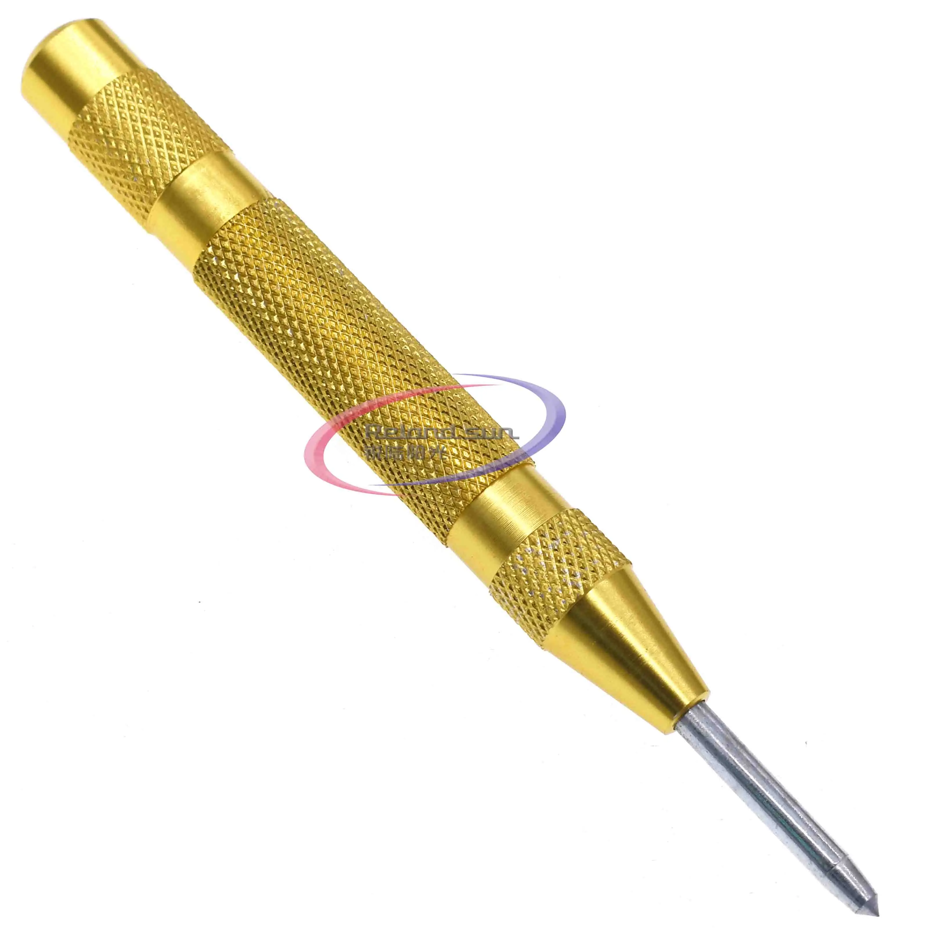 5 Inch Automatic Center Pin Punch Spring Loaded Marking Starting Holes Tool