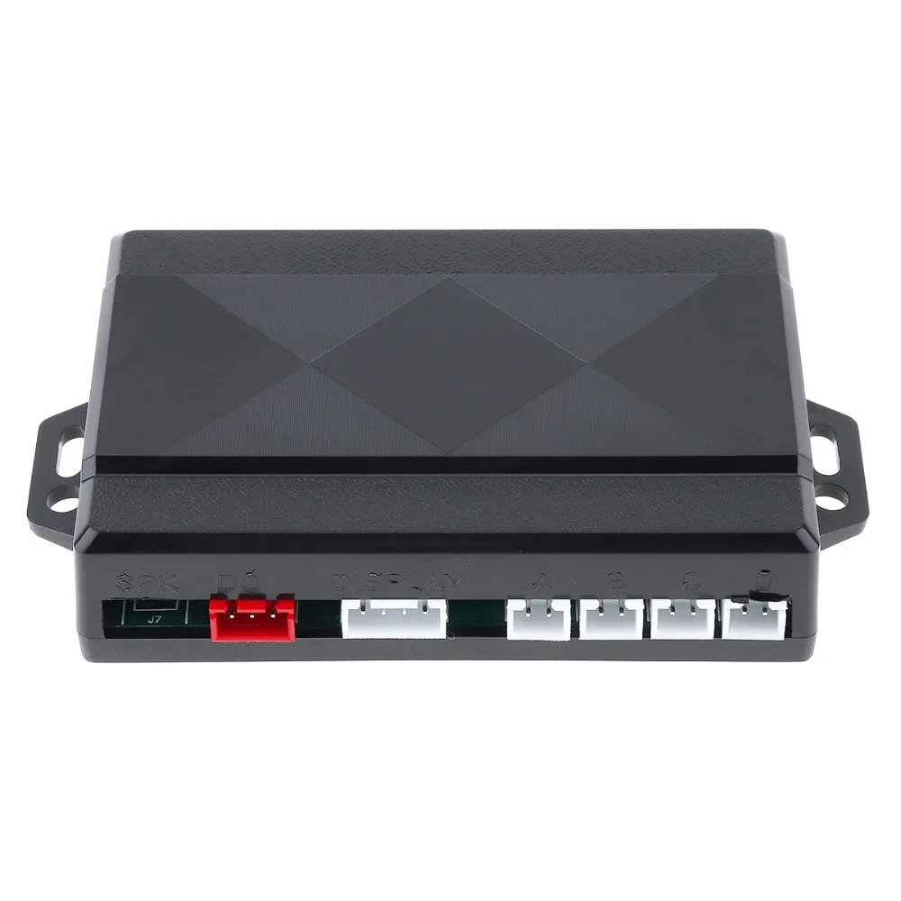 Car Parktronic LED Parking Sensor with 4 Sensors Reverse Backup Car Parking Radar Monitor Detector System with LCD Display