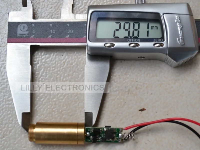 50mW 532nm 3.7-4.2V Green Laser  Diode Module