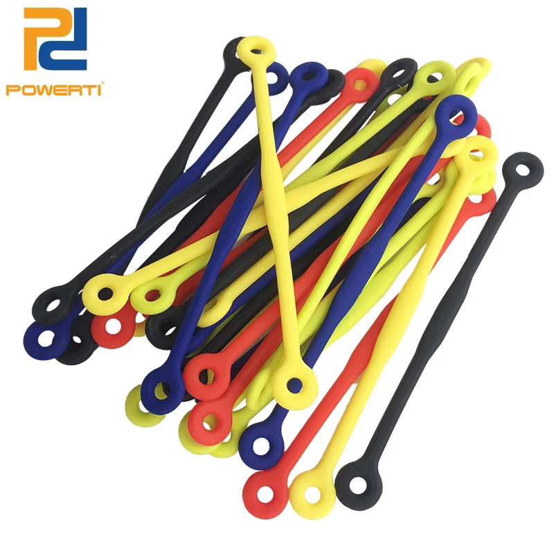 POWERTI 10pcs/lot Tennis Vibration Dampener Silicone Rubber Shock Absorber Funny Racket Dampen Reduce for Tennis Racquet