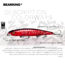 128mm 23g Hard Diving Fishing Lure #6
